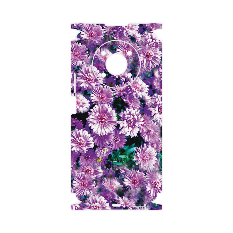 برچسب پوششی ماهوت مدل Purple_Flower-FullSkin مناسب برای گوشی موبایل آنر X9 5G