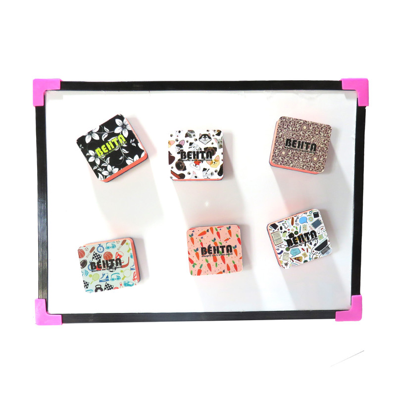 تخته پاک کن مغناطیسی بهتا مدل CLASSIC مجموعه 24 عددی