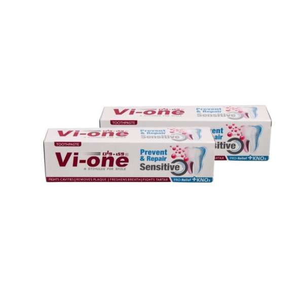 خمیر دندان وی وان مدل Senstive حجم 90 میلی لیتر مجموعه دو عددی -  - 2