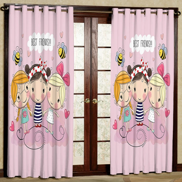 پرده پانچی کد 5584 سایز 280x140 سانتی متر