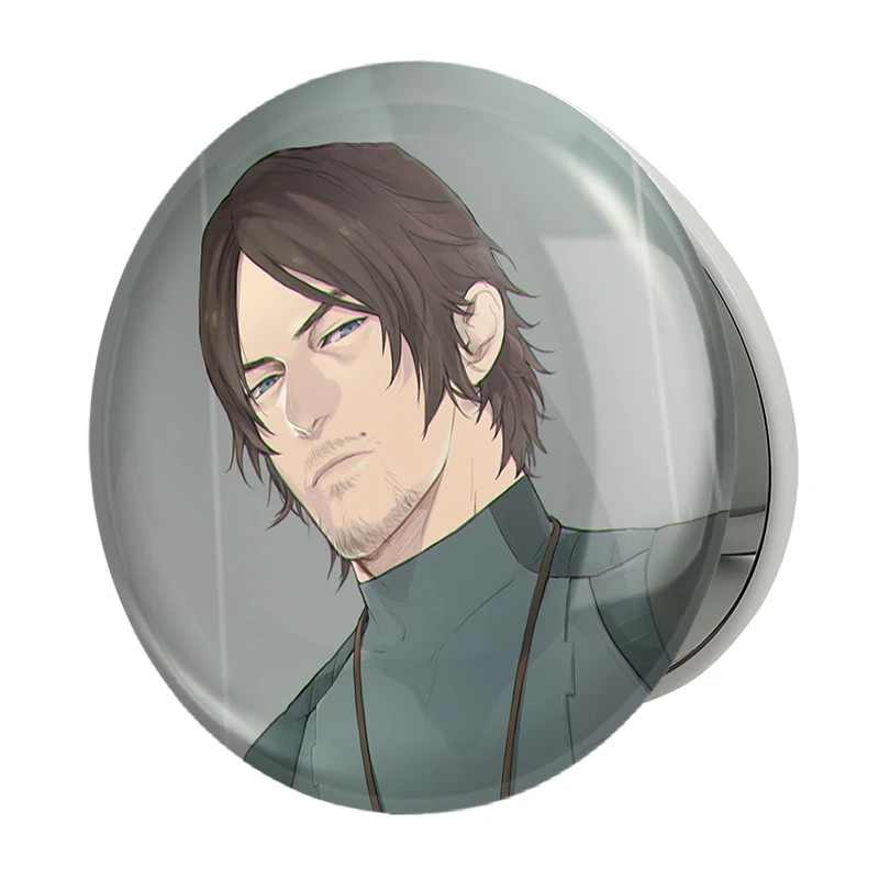 آینه جیبی خندالو طرح بازی دث استرندینگ (Death Stranding) مدل تاشو کد 35107