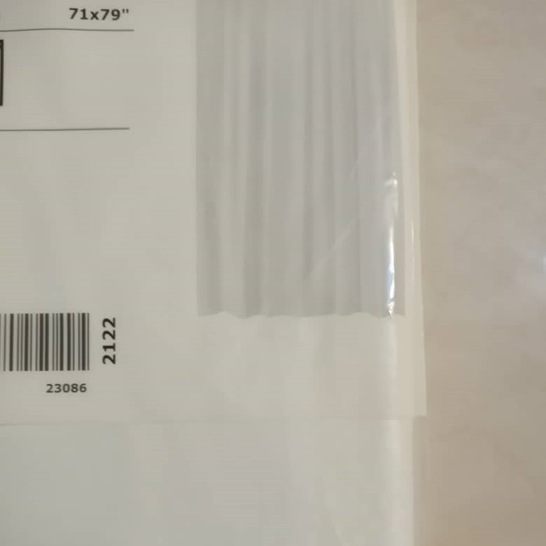 پرده حمام ایکیا کد 2122 سایز 180x200 سانتیمتر