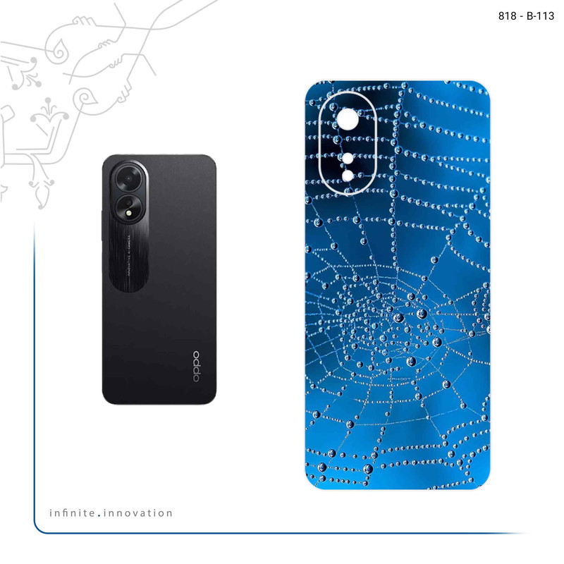 برچسب پوششی ماهوت مدل Spider web مناسب برای گوشی موبایل اپو A38