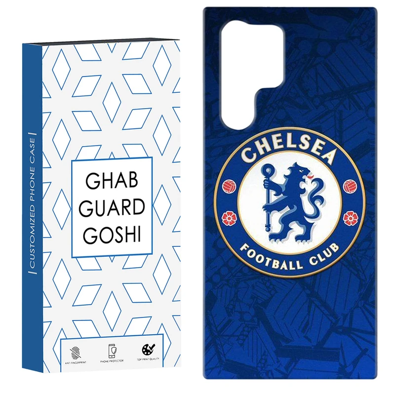 کاور قاب گارد گوشی طرح تیم چلسی کد Dimo-089 مناسب برای گوشی موبایل سامسونگ Galaxy S22 ULTRA