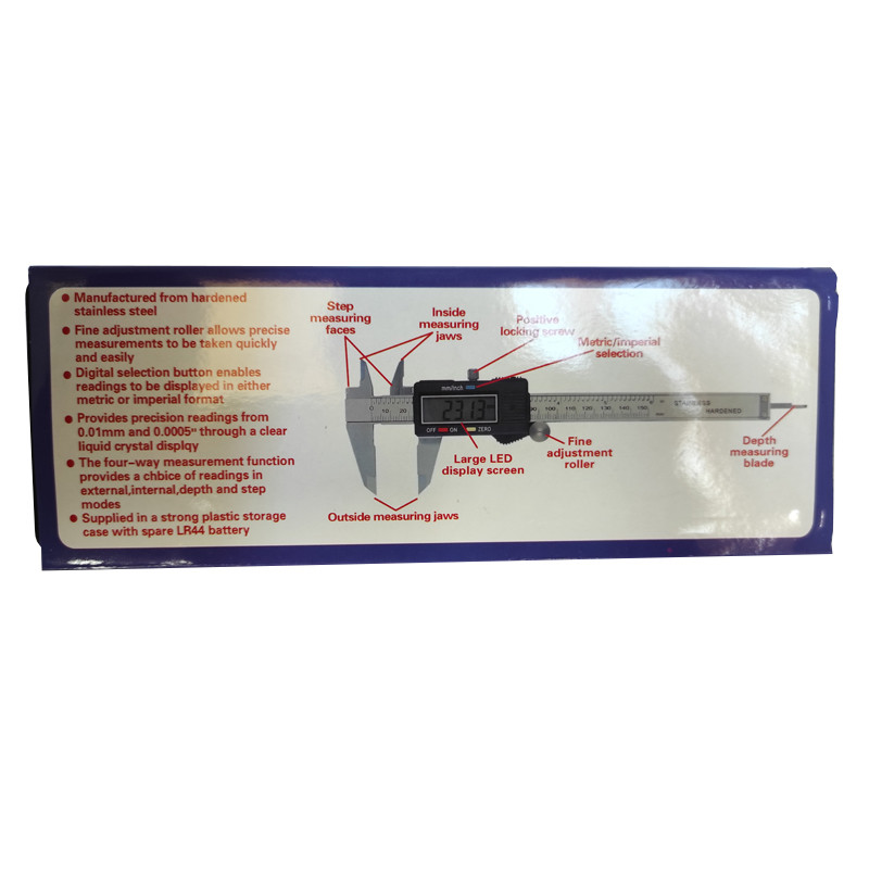 کولیس دیجیتالی مدل mm-150 گستره 150-0 میلی متر