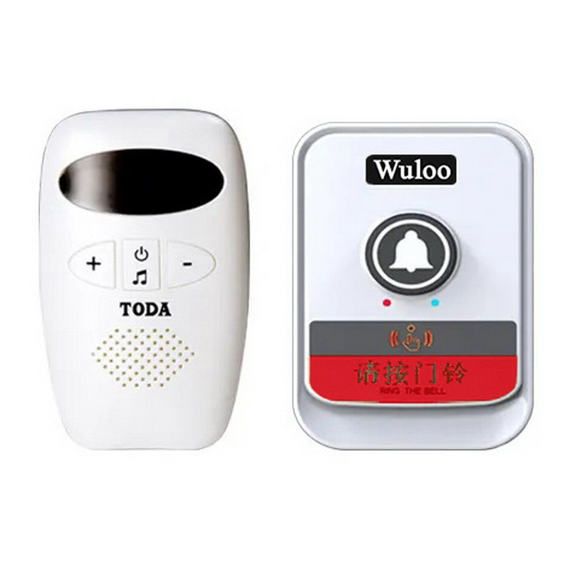 زنگ بی سیم تودا مدل TD-618-908 همراه با یک عدد شستی