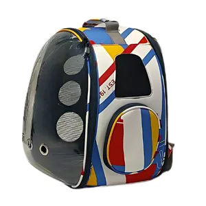  کوله پشتی حمل گربه و سگ مدل فضایی طرح کپسولی