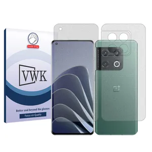VWK Tough model matte screen protector suitable for OnePlus 10 Pro mobile phone along with the back protector 