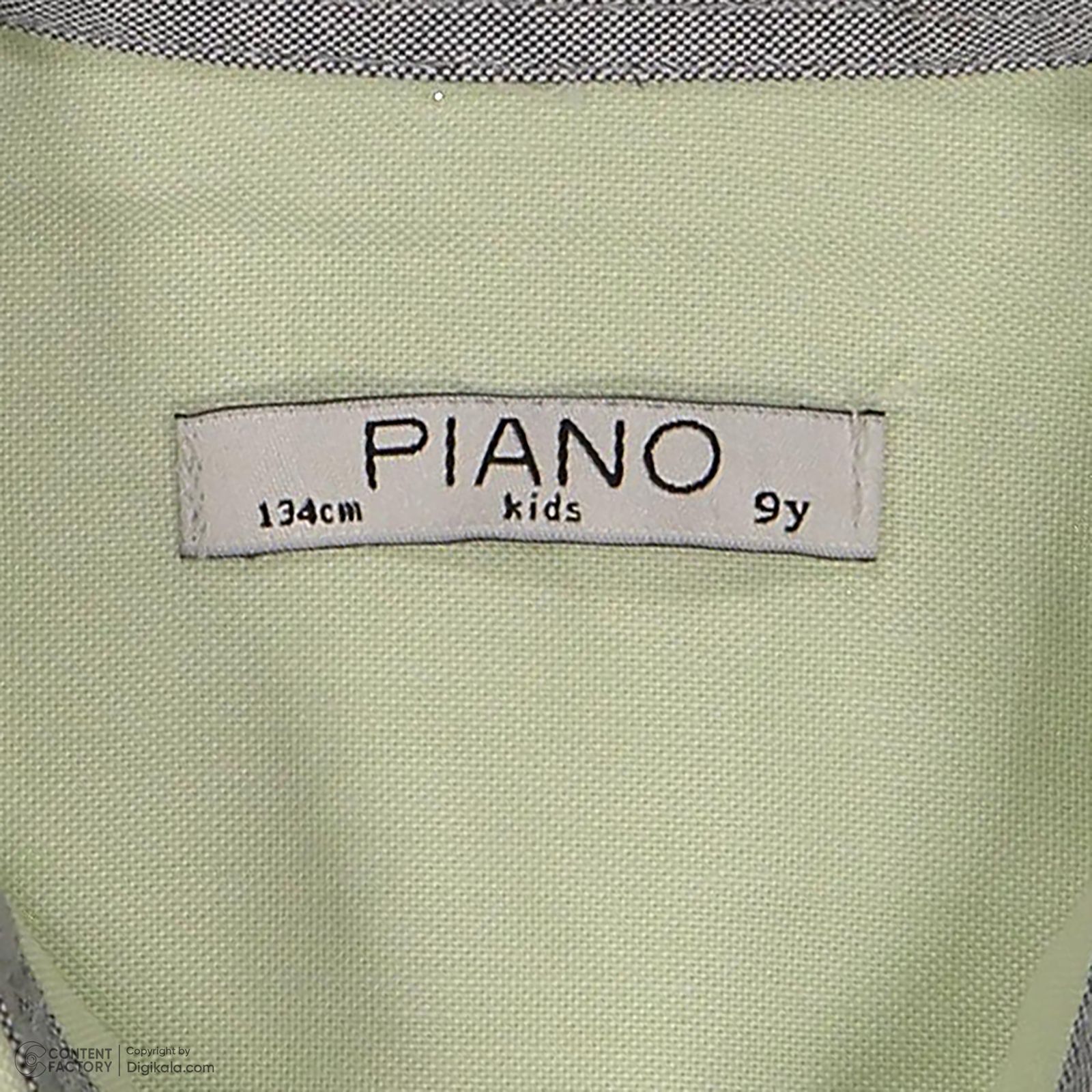 پیراهن آستین بلند پسرانه پیانو مدل 8577-1 -  - 5