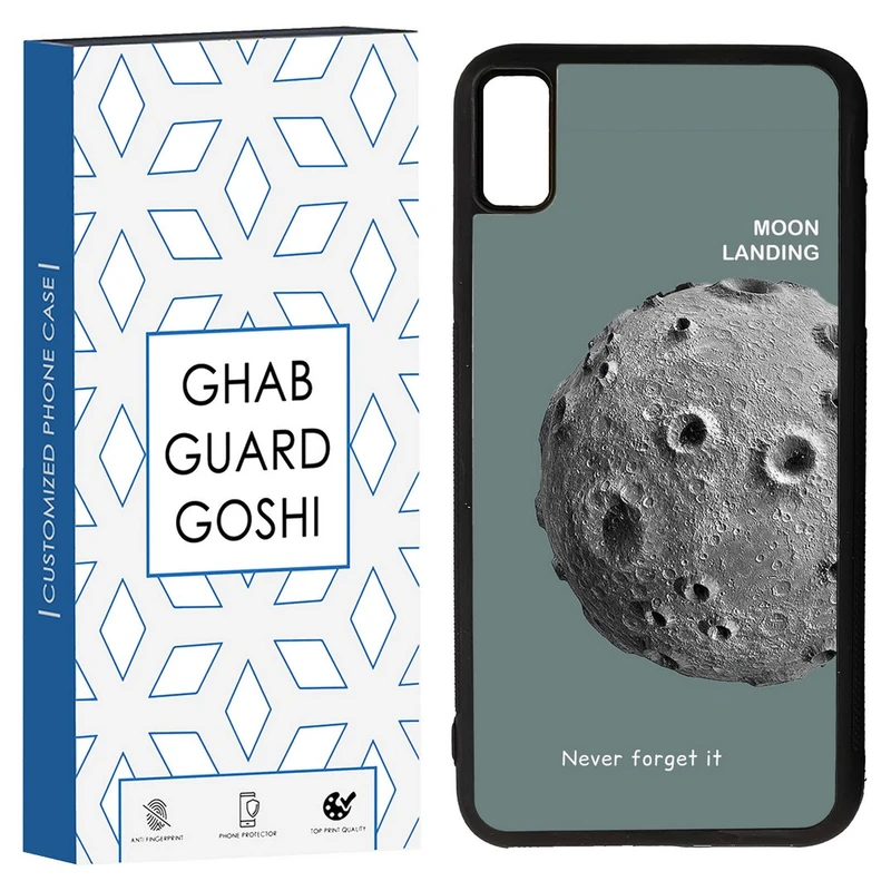 کاور قاب گارد گوشی طرح کره ماه کد TPU-035 مناسب برای گوشی موبایل اپل Iphone XS MAX/ Iphone X MAX