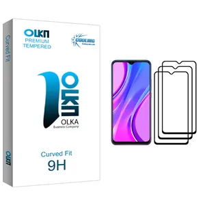 Cooling Olka glass Screen Protector For Xiaomi Redmi 9 Pack Of 3