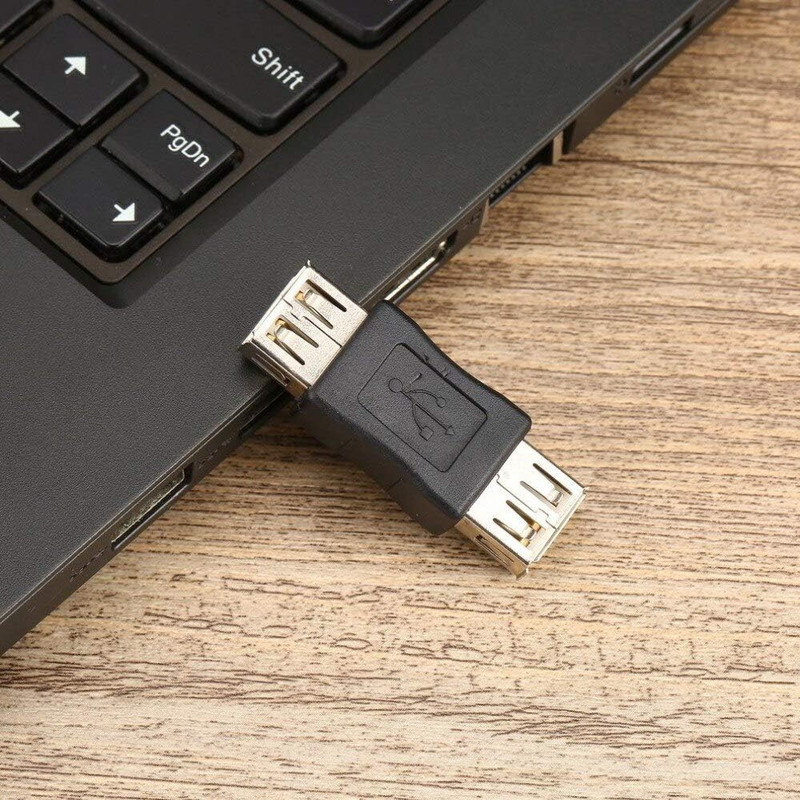 مبدل افزایش طول USB مدل Female-Female بسته 5 عددی