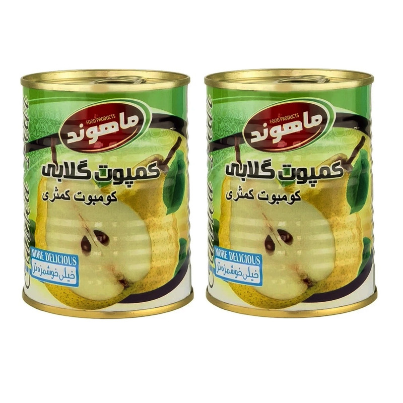 کمپوت گلابی ماهوند - 350 گرم مجموعه دو عددی