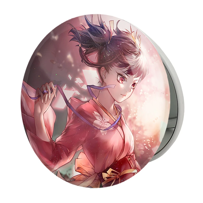 آینه جیبی خندالو طرح مومی انیمه کابانری (Kabaneri) مدل تاشو کد 35989