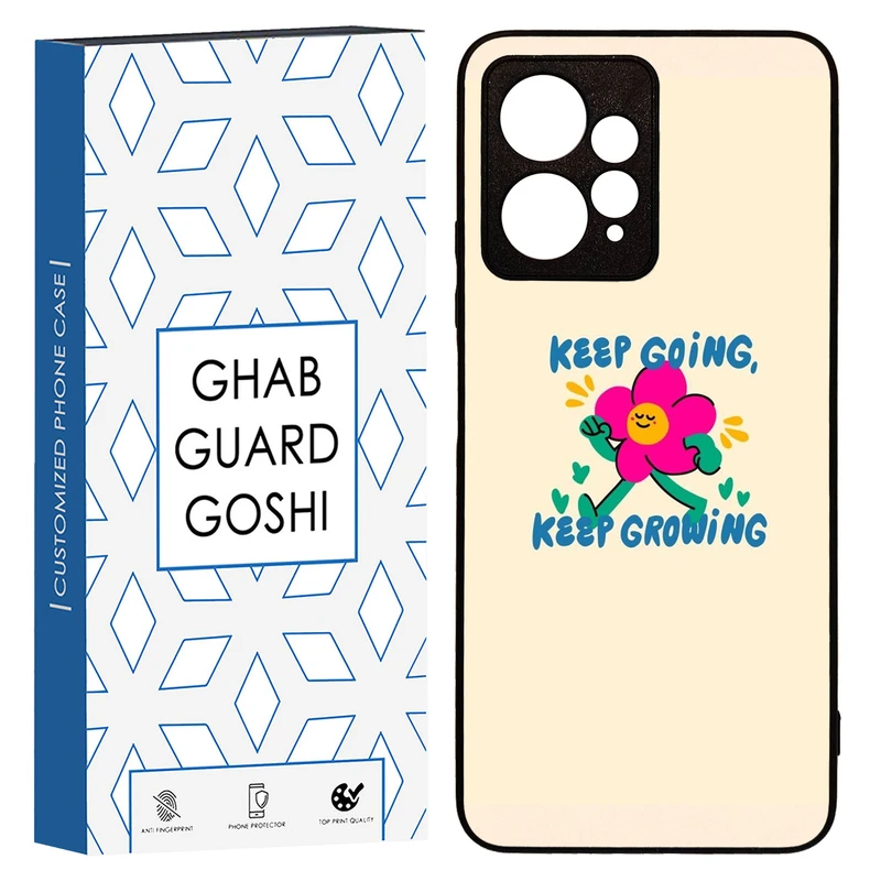 کاور قاب گارد گوشی طرح خوشحال کد TPU-248 مناسب برای گوشی موبایل شیائومی Redmi Note 12 4G