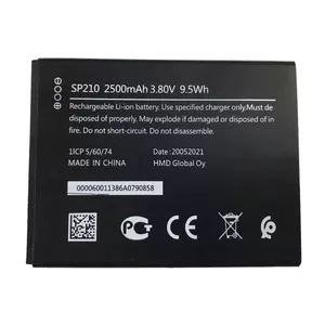 باتری موبایل مدل SP210 ظرفیت 2500 میلی آمپر ساعت مناسب برای گوشی موبایل نوکیا c1 plus