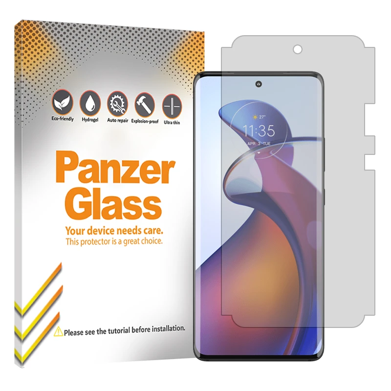 محافظ صفحه نمایش شفاف پنزر گلس مدل Resistant مناسب برای گوشی موبایل موتورولا Edge 30 Fusion