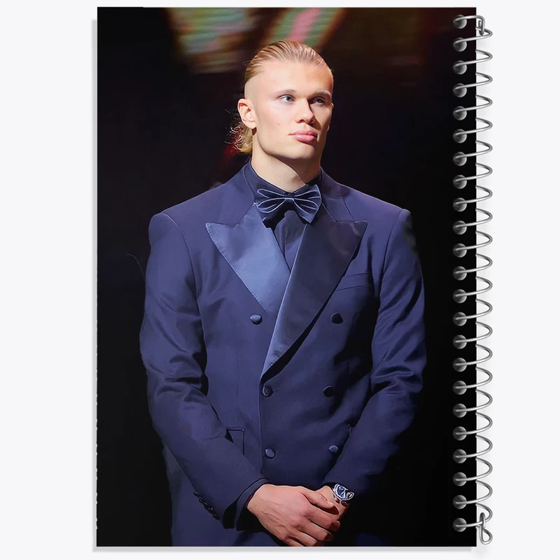 دفتر مشق 50 برگ خندالو طرح ارلینگ هالند (Erling Haaland) کد 36358