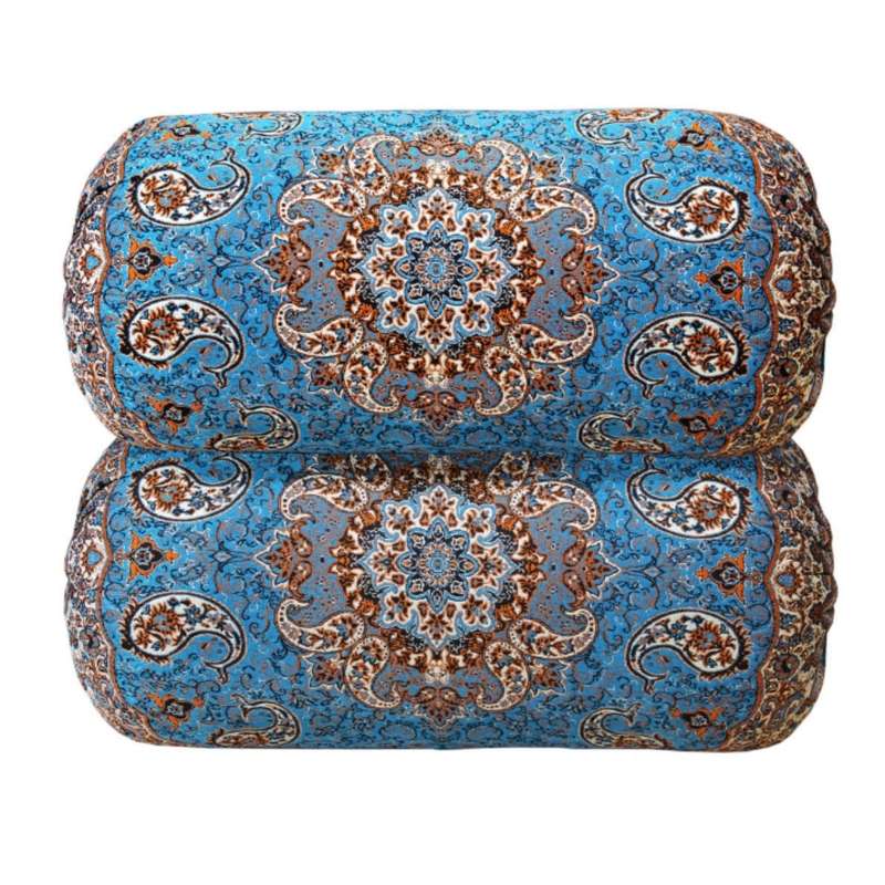  پشتی ترمه مدل شاه نشین بسته 2 عددی