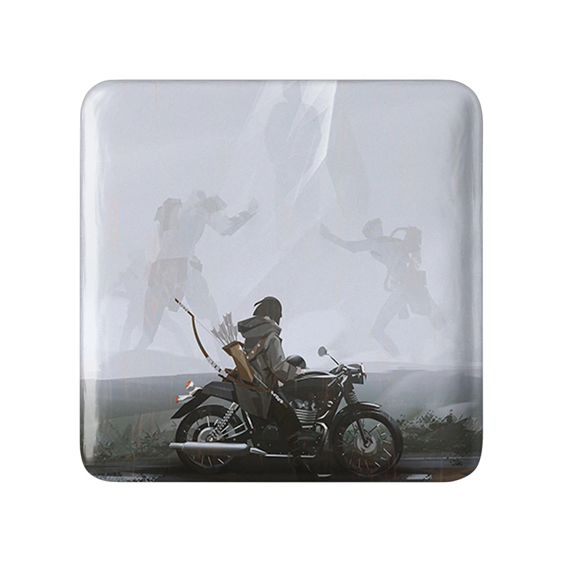 مگنت خندالو طرح بازی دث استرندینگ (Death Stranding) مدل مربعی کد 35142