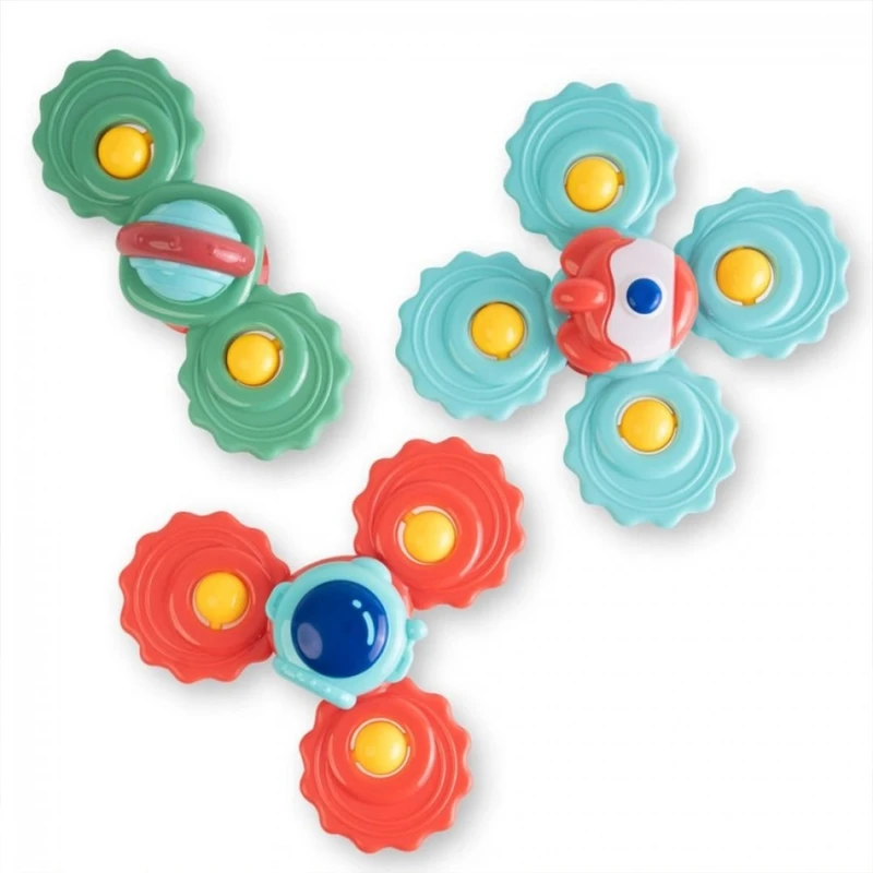 اسپینر دستی هانگر مدل فضایی کد He-0108 بسته 3 عددی