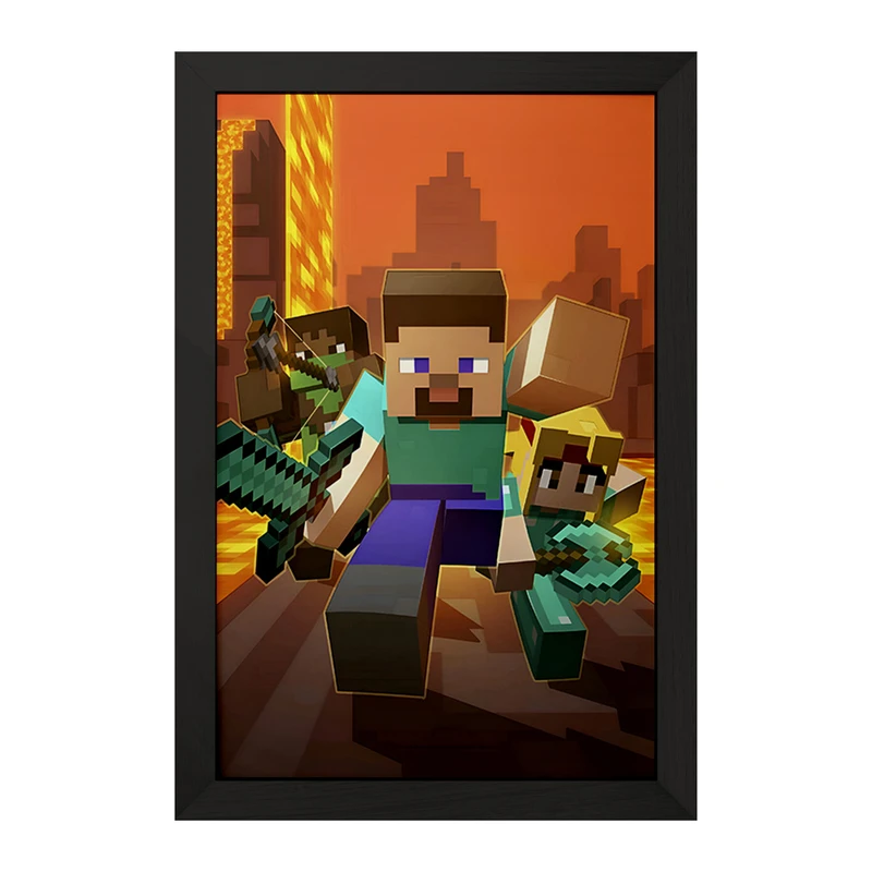 تابلو خندالو مدل ماینکرافت (Minecraft) کد F3493