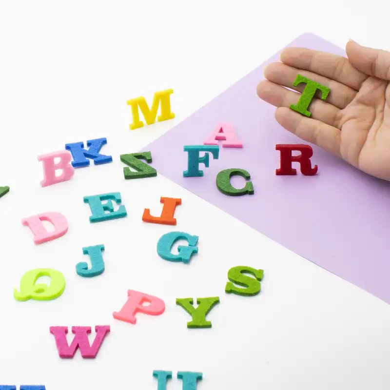 نمد مدل حروف انگلیسی کد 487 مجموعه 26 عددی