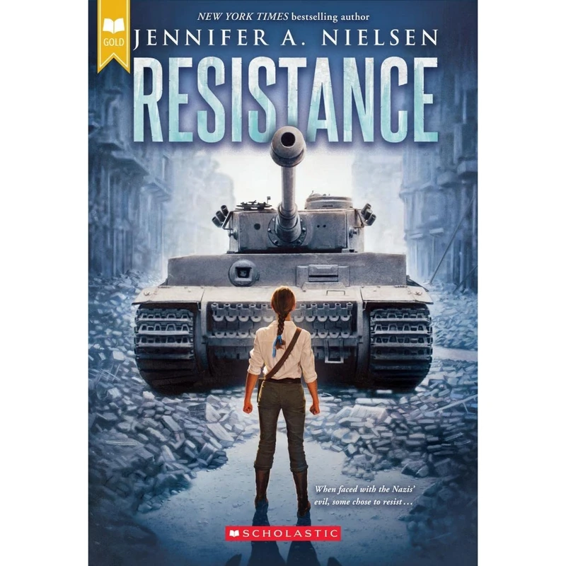 کتاب Resistance اثر Jennifer Nielsen انتشارات Scholastic Inc