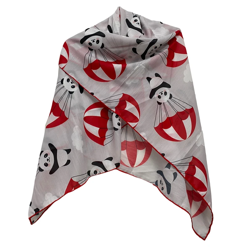 روسری دخترانه مدل نخی چهارفصل دست دوز کد 1475