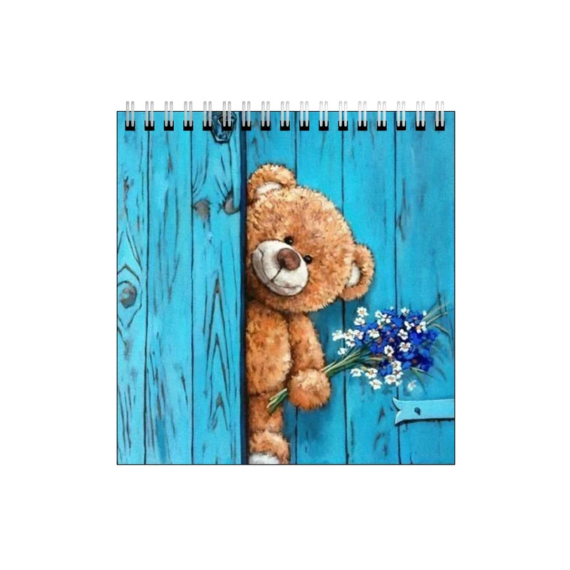 دفتر طراحی طرح خرس و دسته گل کد 4954687