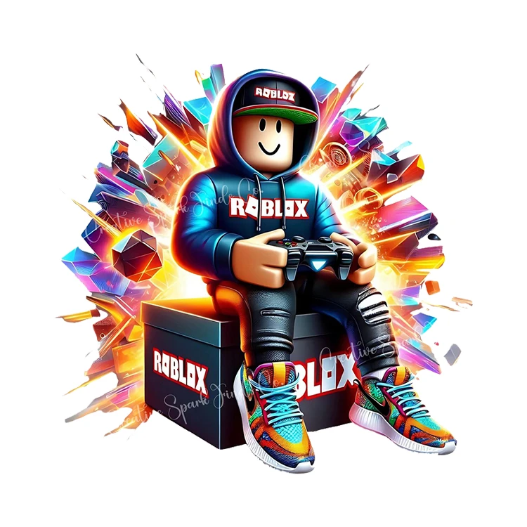 استیکر پارچه و لباس پاد آفرین مدل روبلکس کد 936