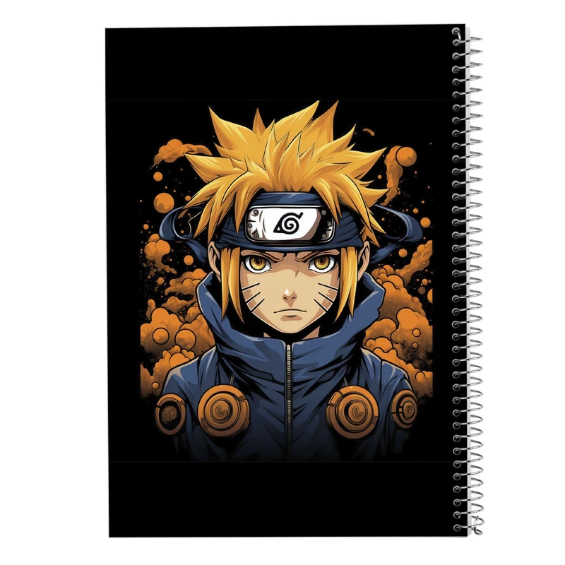 دفتر شطرنجی 50 برگ مدوپد مدل Naroto کد DF11183