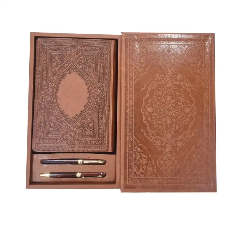 ست مدیریتی سال 1402 طرح اسلیمی کد 1003 مجموعه 4 عددی