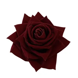 گل مصنوعی مدل سر گل رز مجموعه 10 عددی
