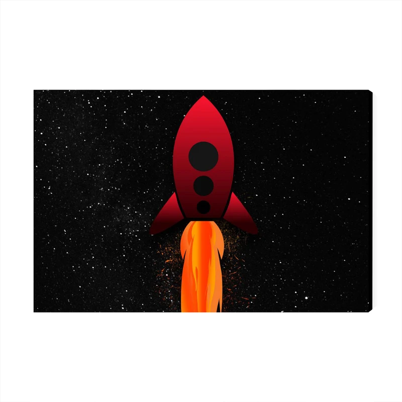 تابلو شاسی عرش مدل فانتزی موشک Shuttle کد As1670