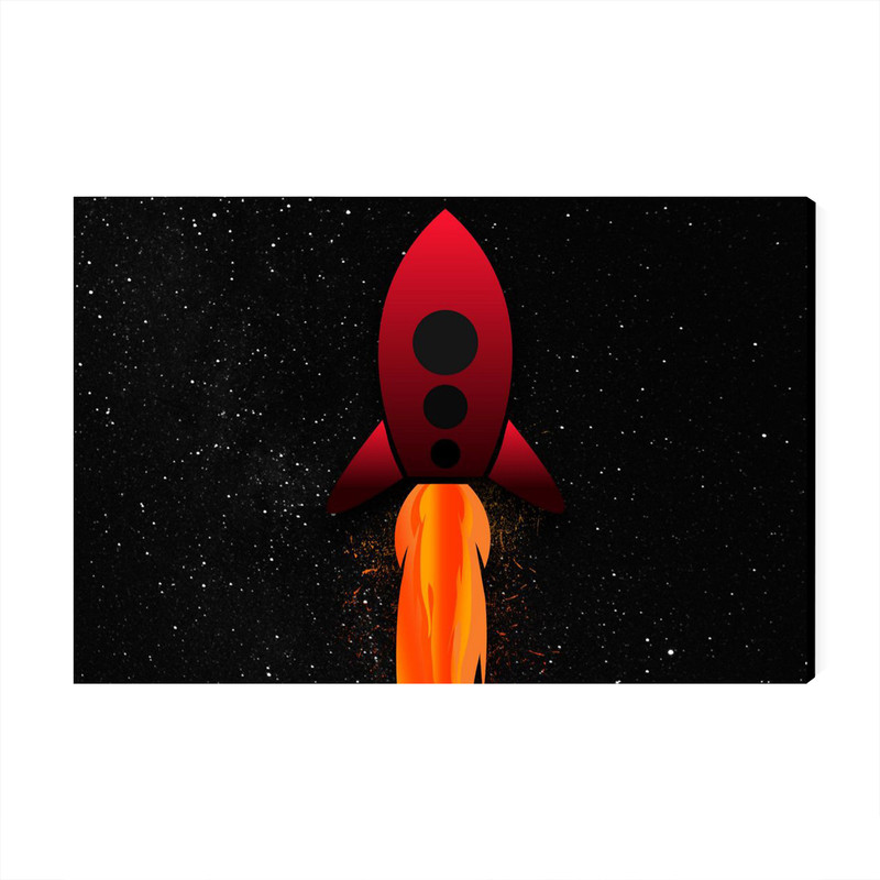 تابلو شاسی عرش مدل فانتزی موشک Shuttle کد As1670