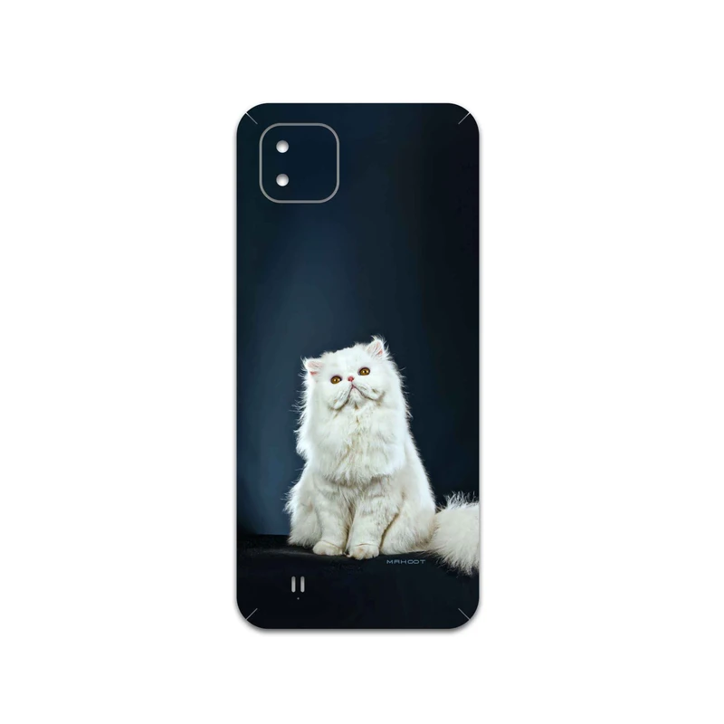 برچسب پوششی ماهوت مدل Persian-cat مناسب برای گوشی موبایل ریلمی C11 2021
