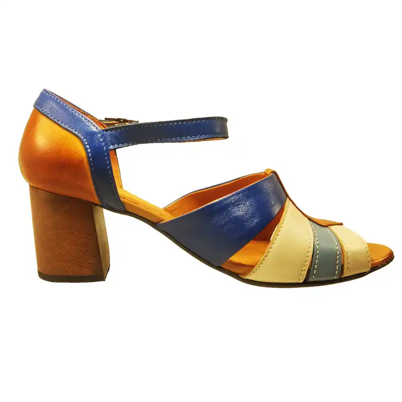 صندل زنانه مدل چرم طبیعی کد 598.1