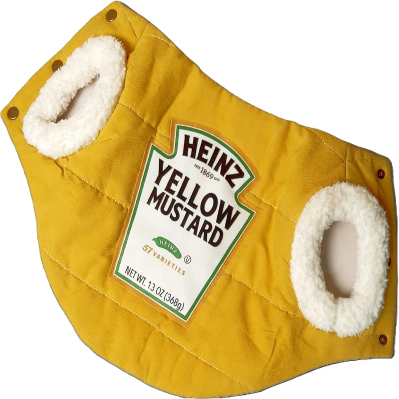 لباس سگ و گربه مدل پافر هاینز سایز S