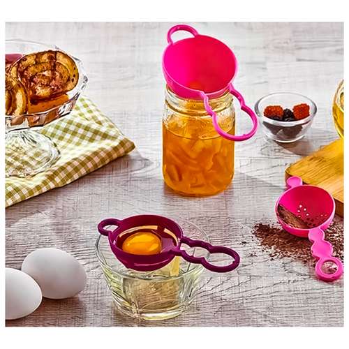 ست ابزار شیرینی پزی کد 7841 مجموعه 3 عددی