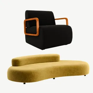 مبل راحتی 2 تکه 4 نفره مدل Armita