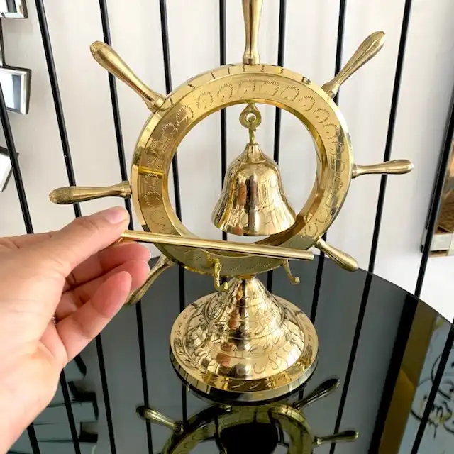 دکوری برنجی مدل زنگوله 860002