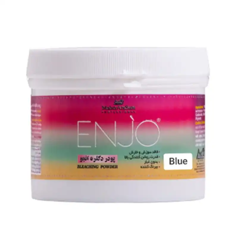 پودر بی رنگ کننده مو اینجو مدل 002 وزن 500 گرم