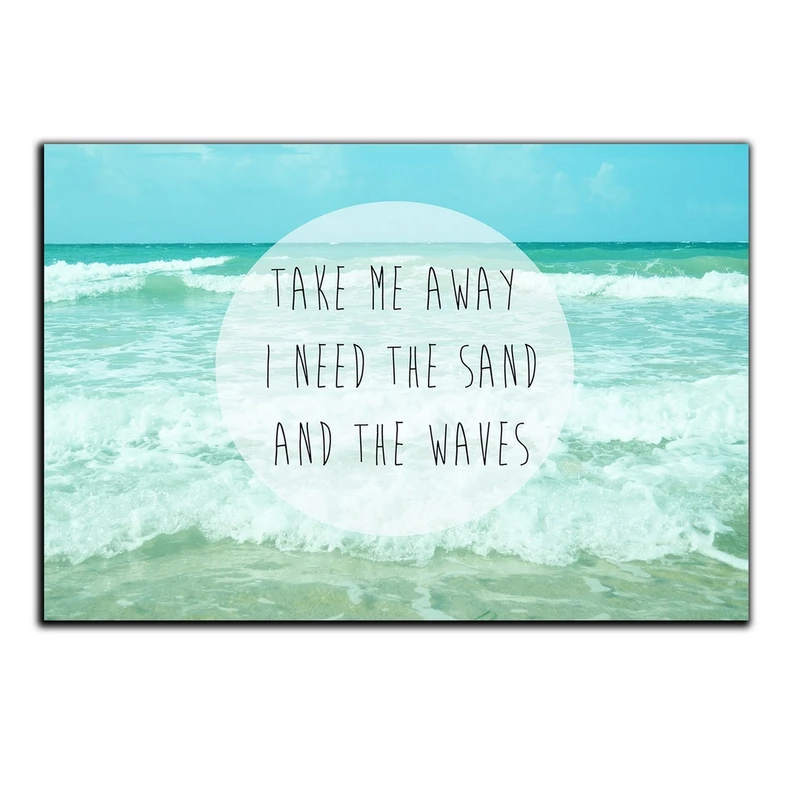 تابلو شاسی بکلیت طرح جمله انگیزشی انگلیسی مدل SH-S5313