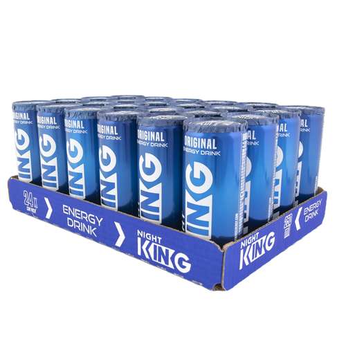 نوشیدنی انرژی زا اورجینال نایت کینگ - 250 میلی لیتر بسته 24 عددی
