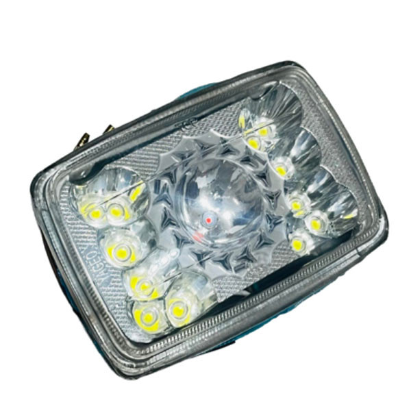 چراغ جلو بلوری ال ای دی موتور سیکلت وارون مدل 12 لنزه کد W-56-SMD مناسب برای هوندا