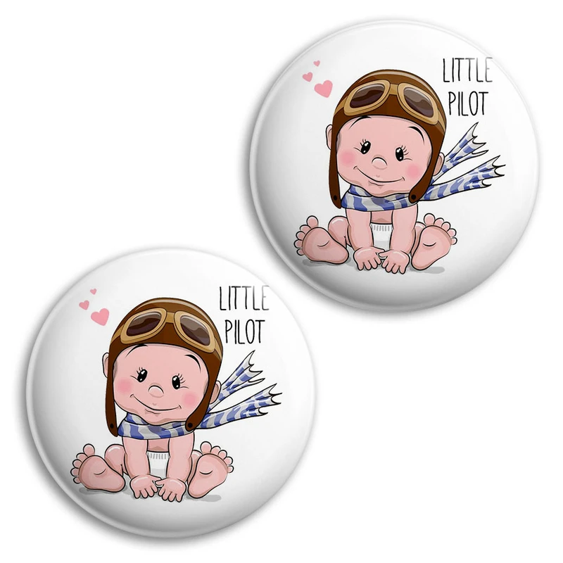 مگنت پرمانه طرح cute کد pmag2.26731 مجموعه 2 عددی