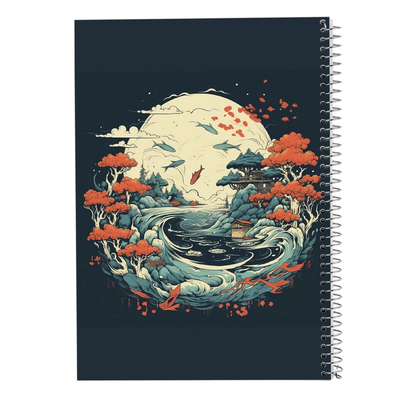 دفتر نت موسیقی 50 برگ مدوپد مدل Vindland Saga کد DF3152