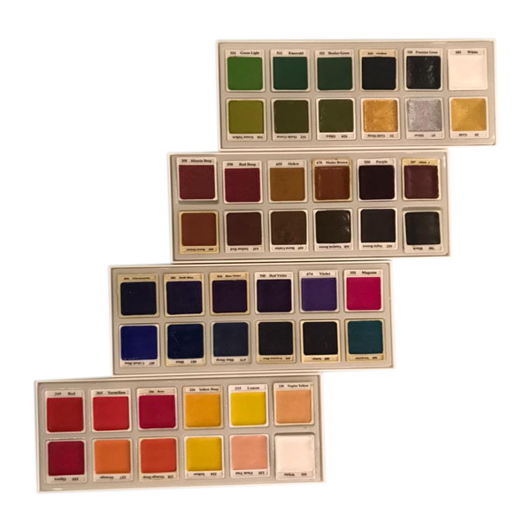 آبرنگ 48 رنگ آقامیری کد 01 آبرنگ 48 رنگ آقامیری کد 01