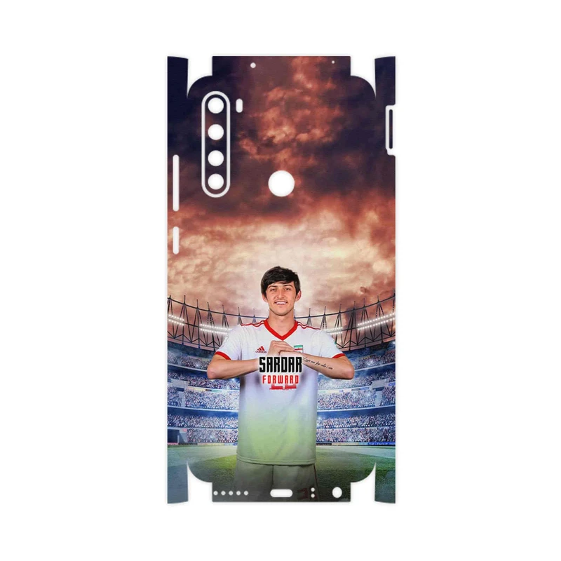 برچسب پوششی ماهوت مدل Sardar Azmoun-FullSkin مناسب برای گوشی موبایل شیائومی Redmi Note 8 2021